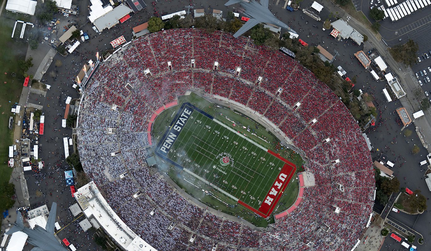 Big-play Penn State roars past Utah 35-21 in Rose Bowl