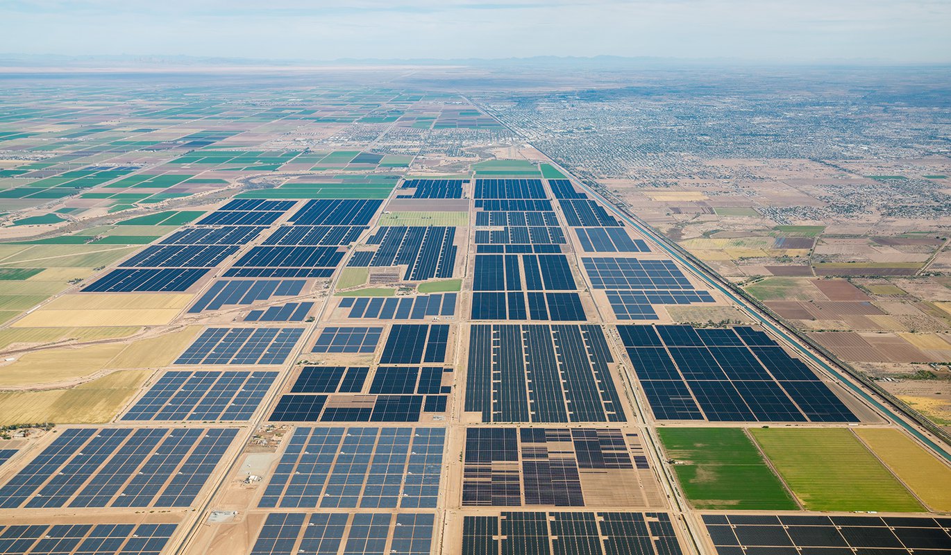 Mount Signal 2 Solar Farm | West Coast Aerial Photography, Inc